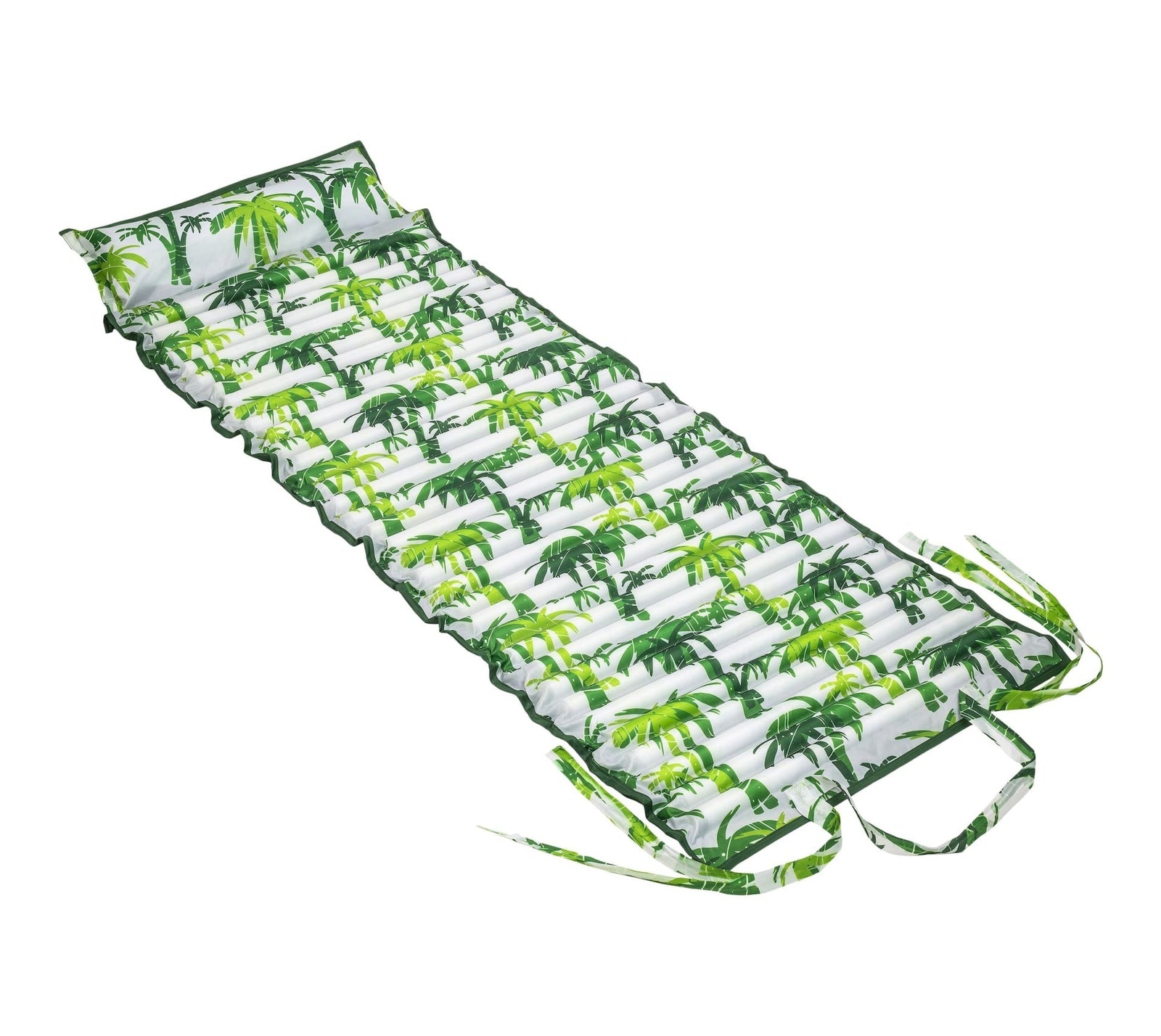 Inflatable/Foam Fold-and-Go Travel Pool Float/Lounger, Tropical, 71 x 27-in N8A2 - product image 1