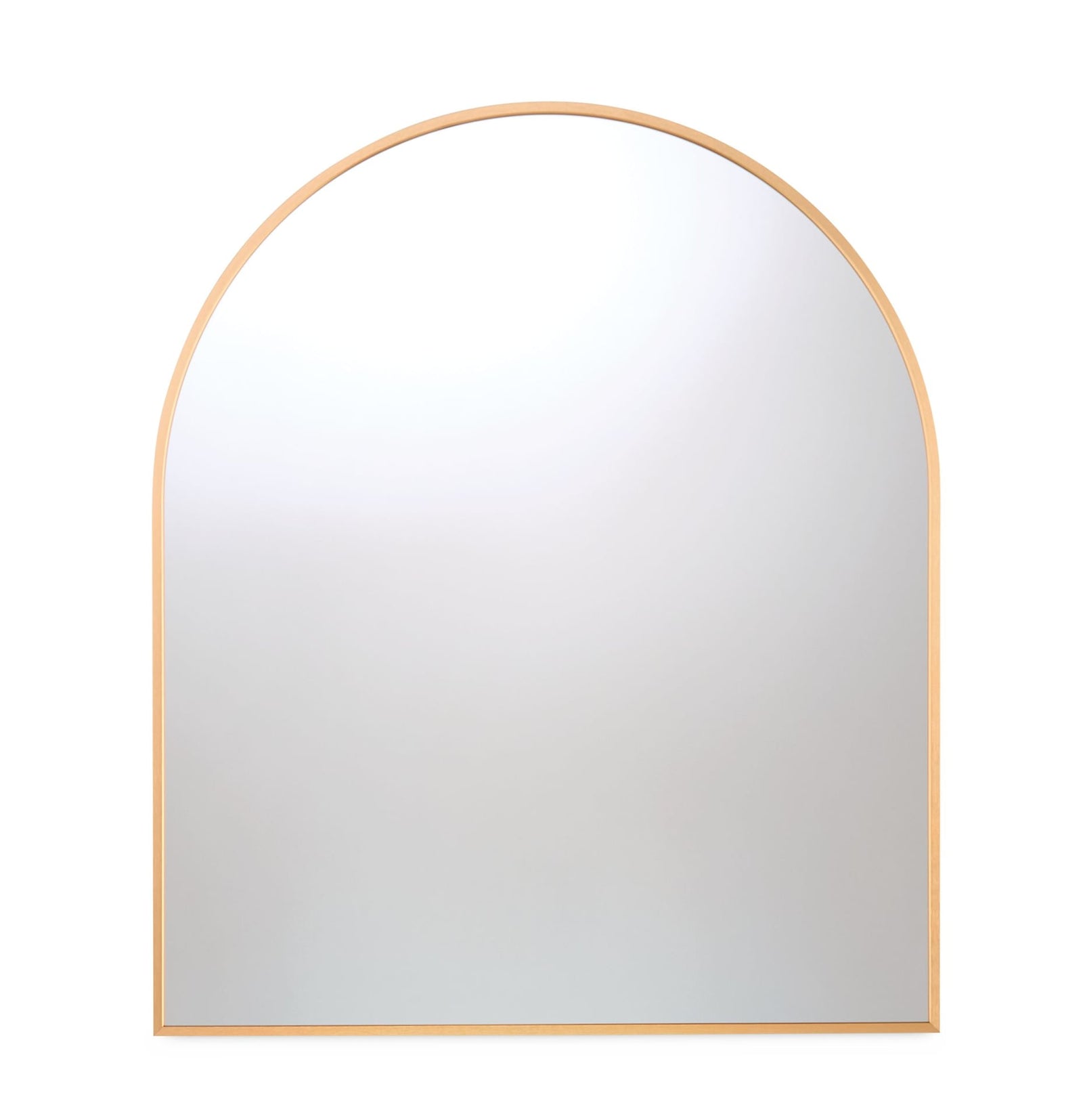 Elrose Gold Arch Mirror, 24 x 28-in W3Y6 - product image 1