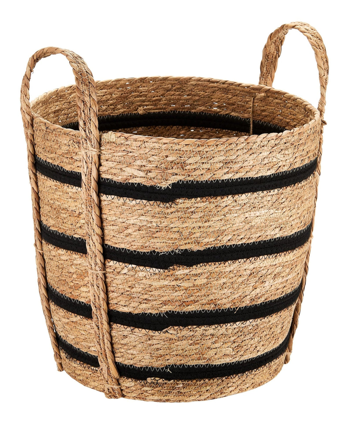 Henry Tall Woven Cotton Rope Storage Basket Q9V5 - product image 1