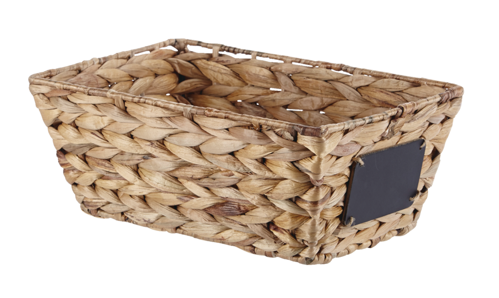 Meg Rectangular Hand Woven Storage Basket, 12 x 8 x 5.1-in R1Y1 - product image 1