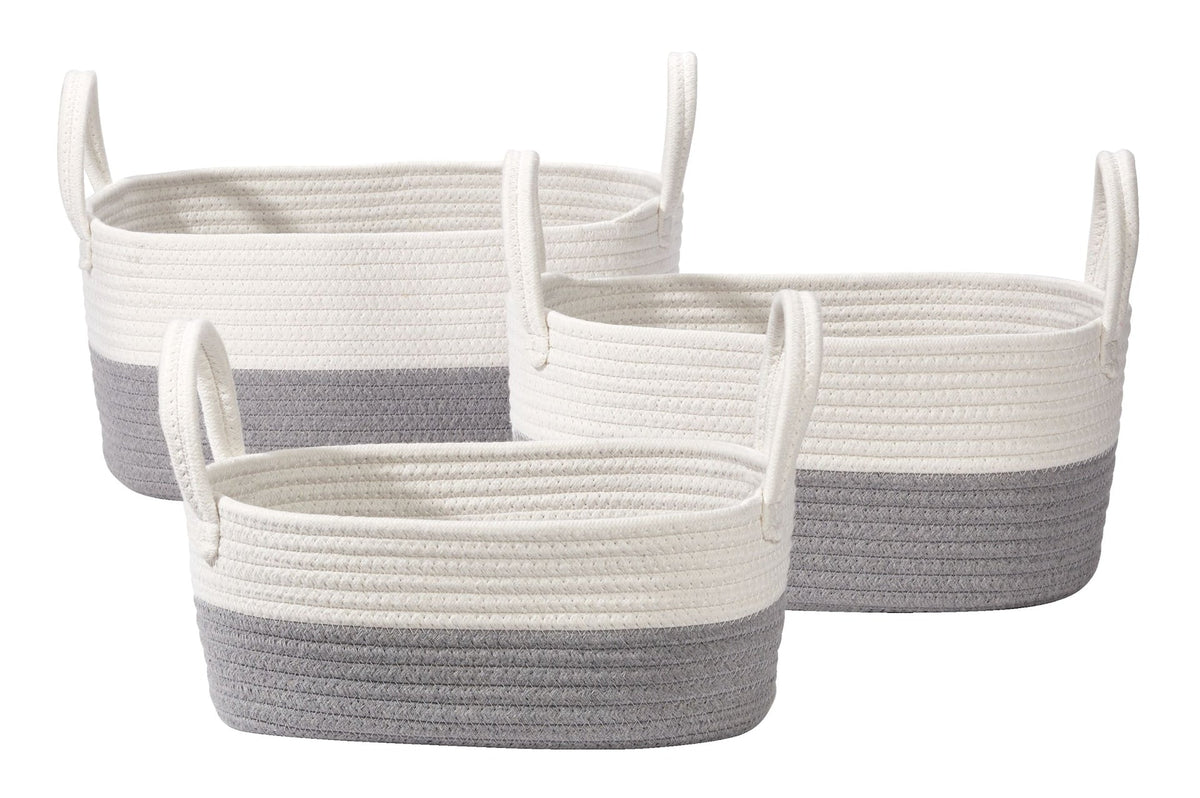 Nesting Rope Baskets Set, 3-pk N9T4 - product image 1
