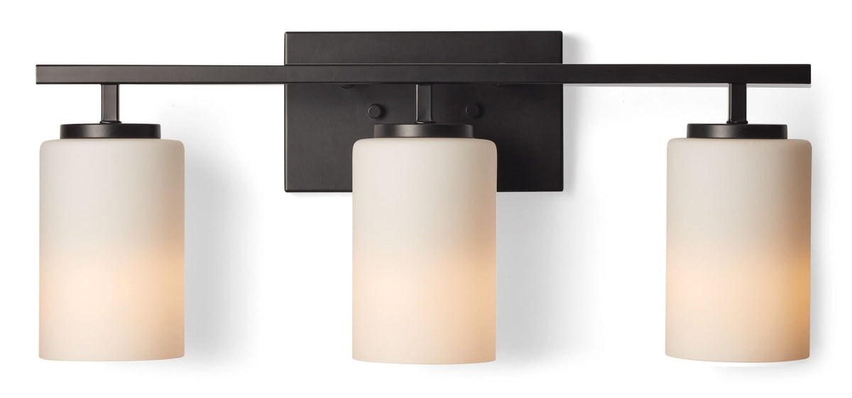Northfield 3-Light Vanity Light Fixture, Matte Black Y0A6 - product image 1