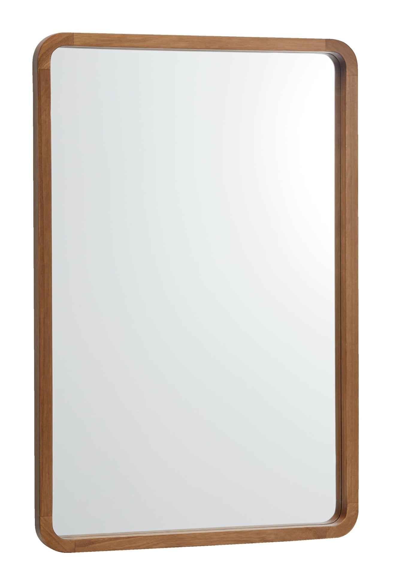 Springside Pearwood Rectangular Wall Mirror, Brown, 24 x 36-in W2D0 - product image 2
