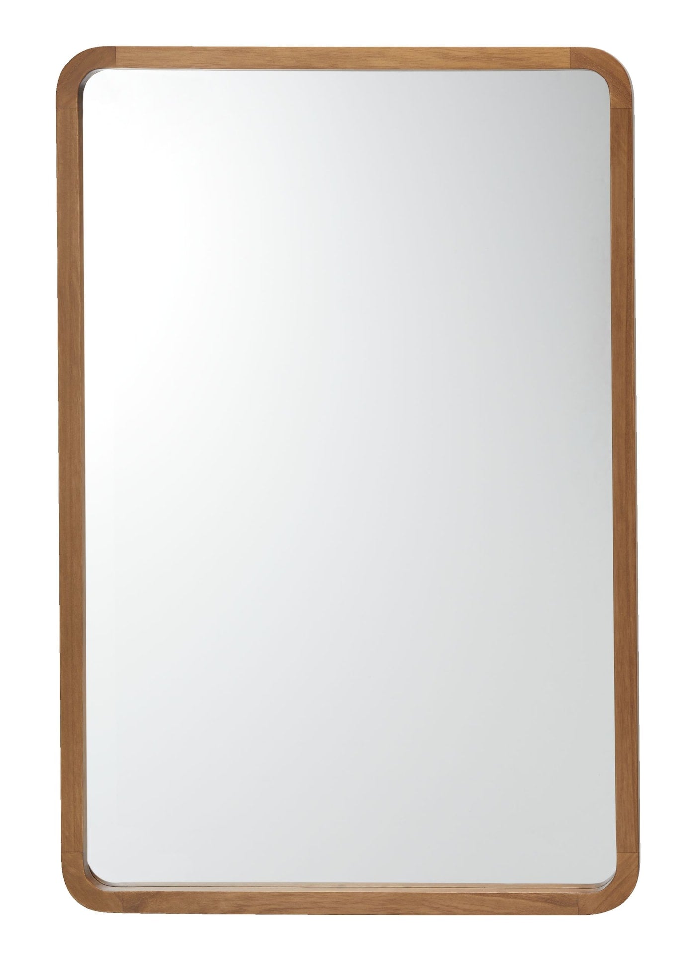 Springside Pearwood Rectangular Wall Mirror, Brown, 24 x 36-in W2D0 - product image 3