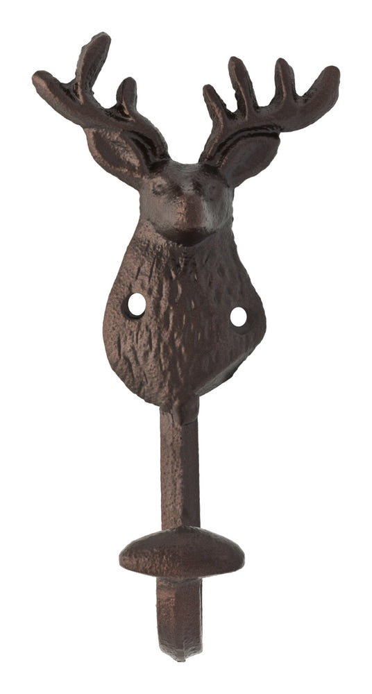 Stainless Steel Single Deer Hook, Bronze Q8Y2 - product image 1