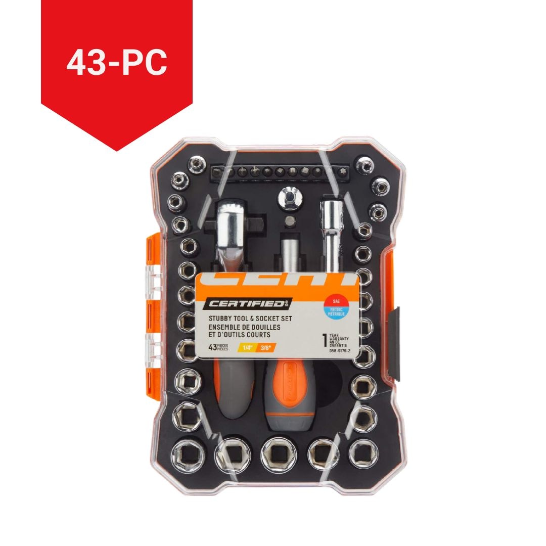 Home Repair Tool & Socket Set, 43-pc S7V0 - product image 5