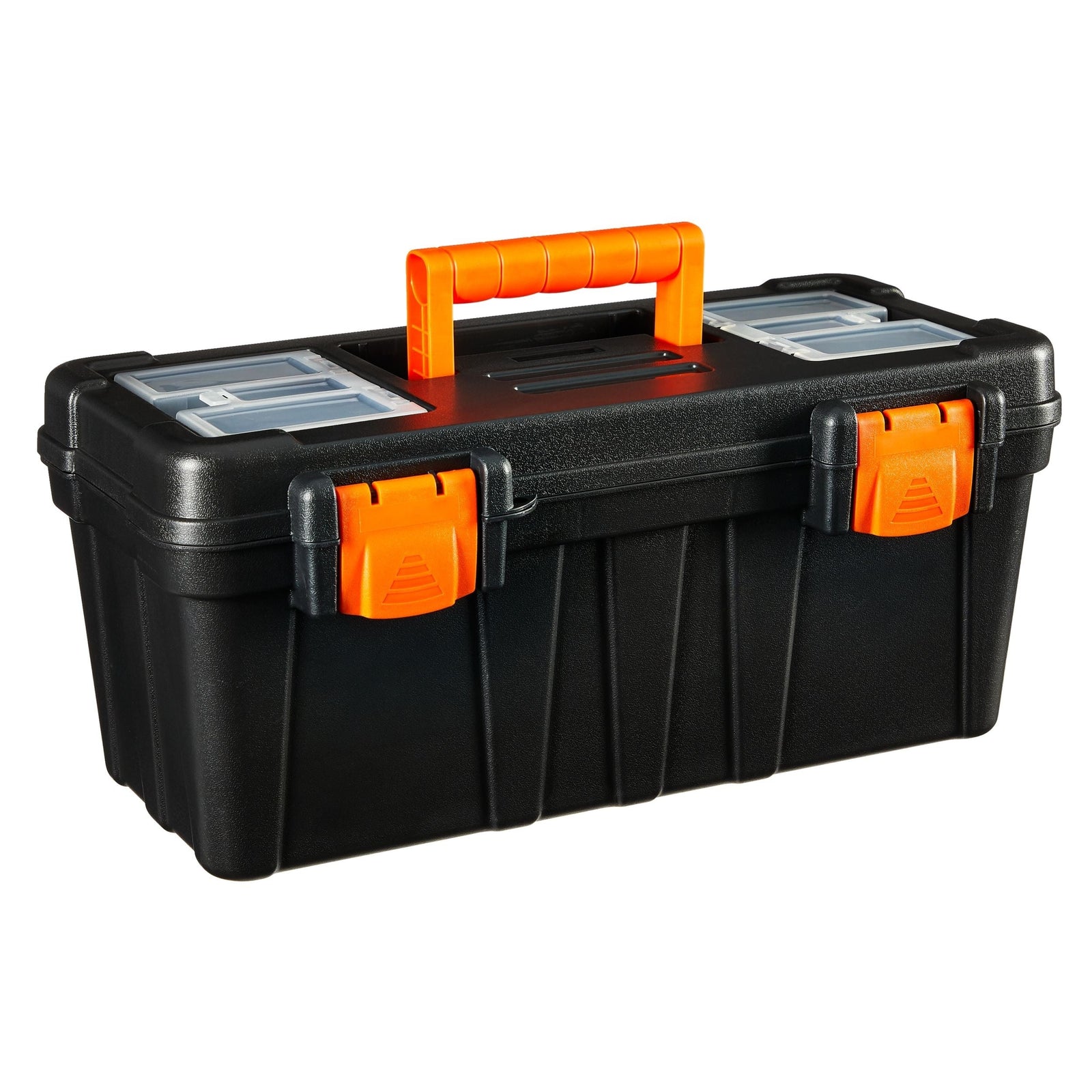 Portable Plastic Tool Box with Removable Tray, 17-in Z9Y6 - product image 3