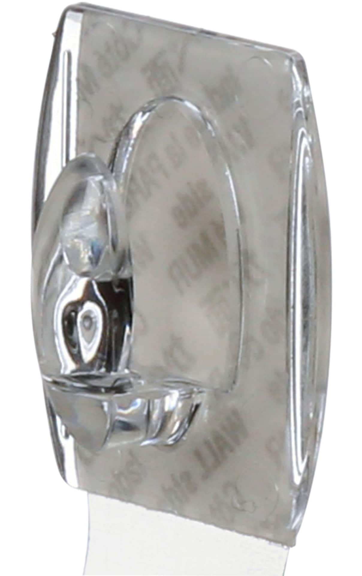 Mini Clear Hooks and Strips, For Variety Surfaces, 0.5-lb Capacity T2I6 - product image 1