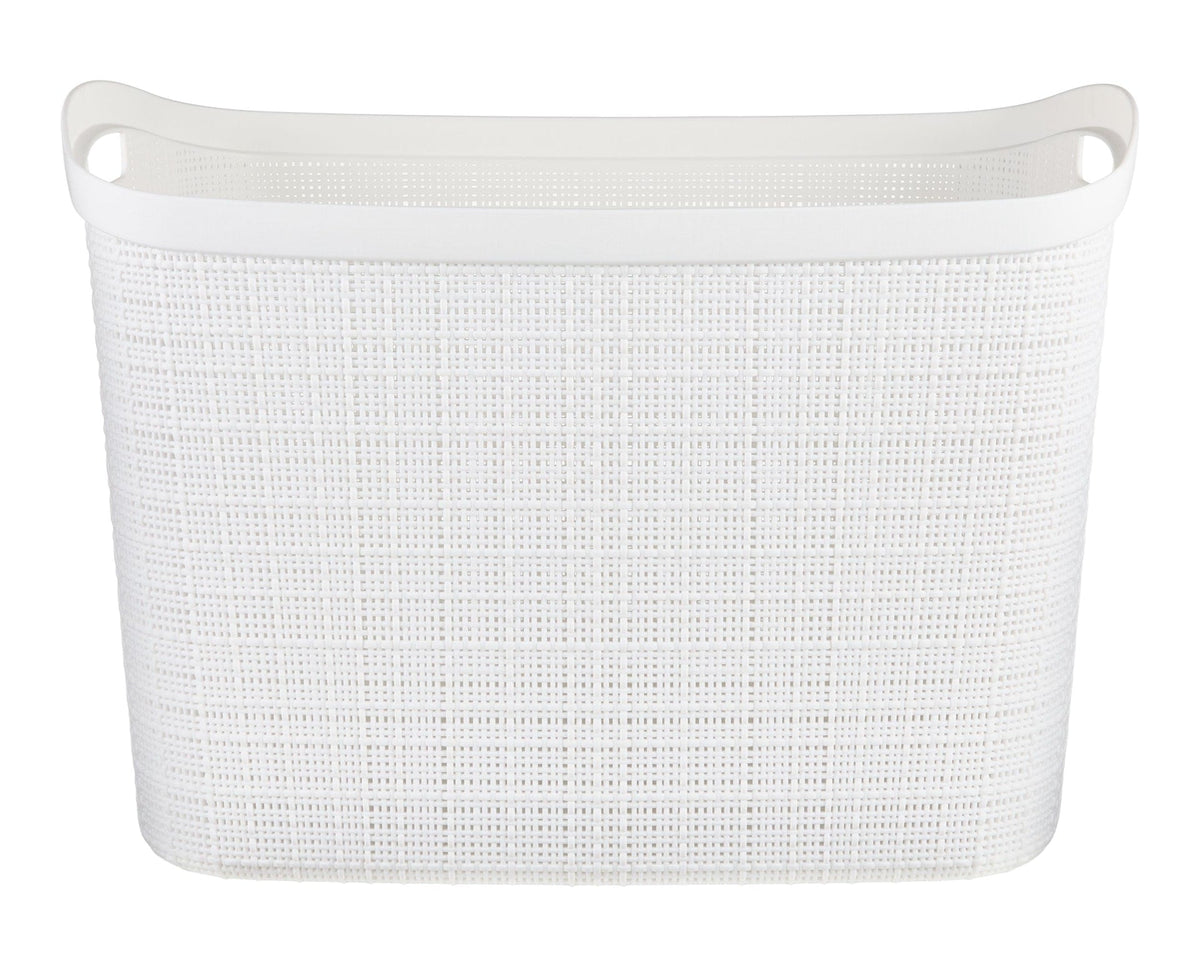 Extra Large Jute Weave Storage Basket, White Z9H1 - product image 1