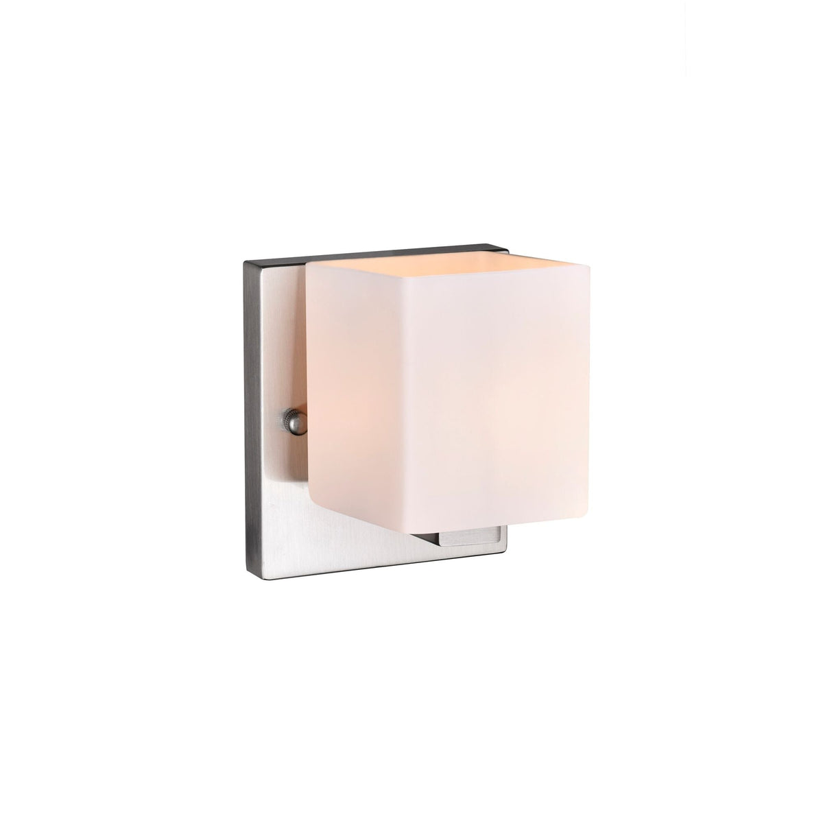 Lighting Cristini 1-Light Nickel Bathroom Sconce H6V8 - product image 1