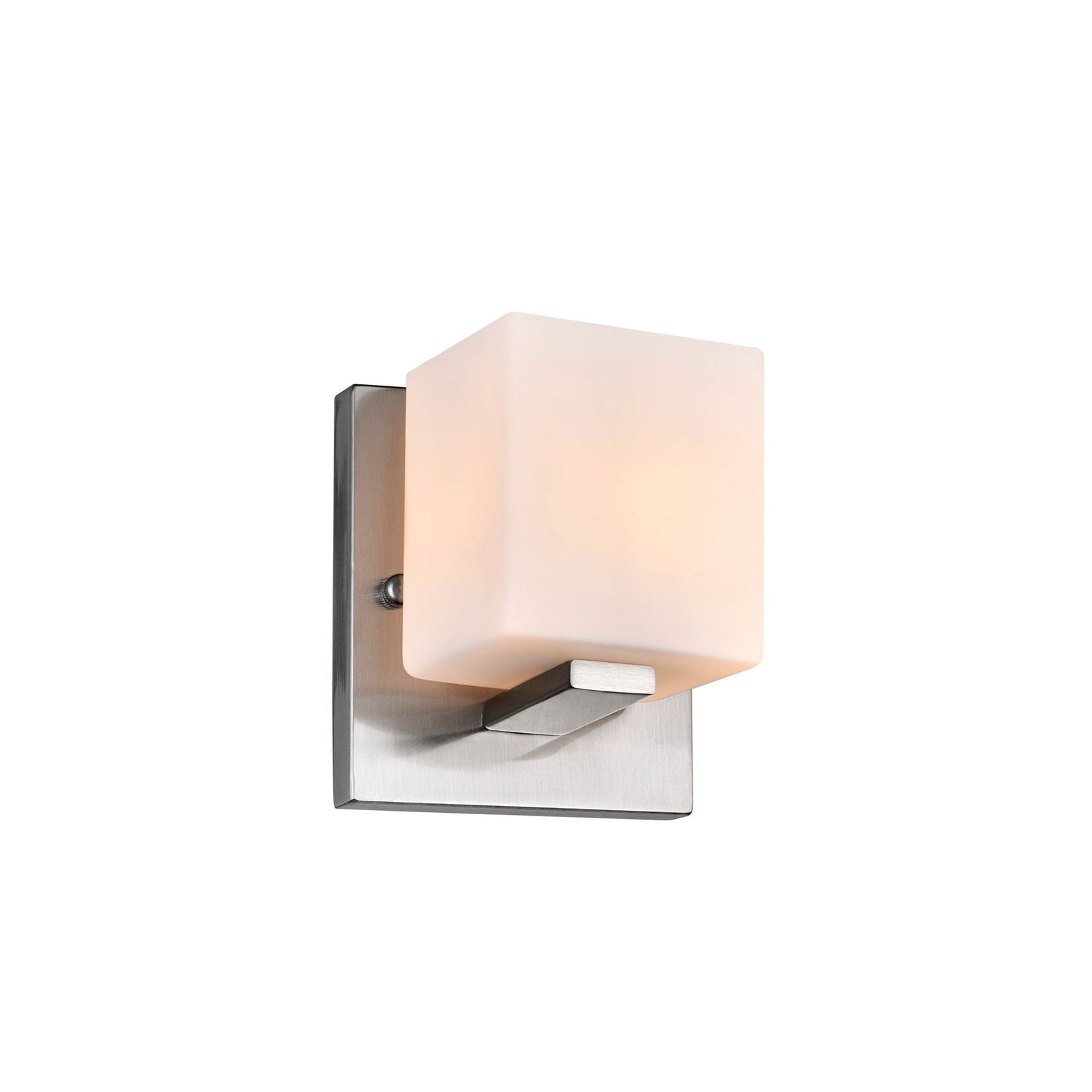 Lighting Cristini 1-Light Nickel Bathroom Sconce H6V8 - product image 2