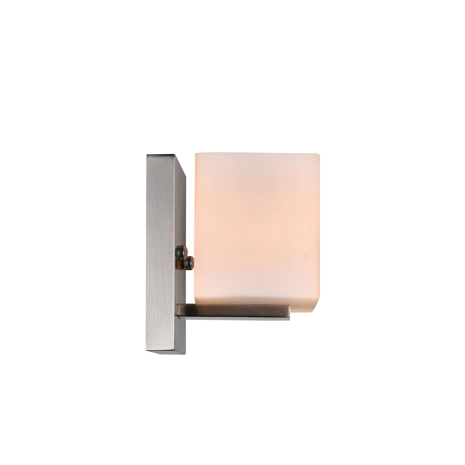 Lighting Cristini 1-Light Nickel Bathroom Sconce H6V8 - product image 3