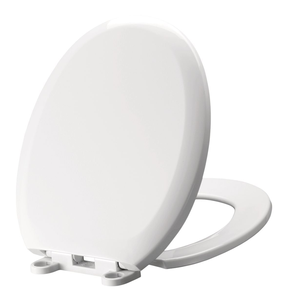 Plastic Slow Close Round Toilet Seat, Antibacterial N8E9 - product image 1