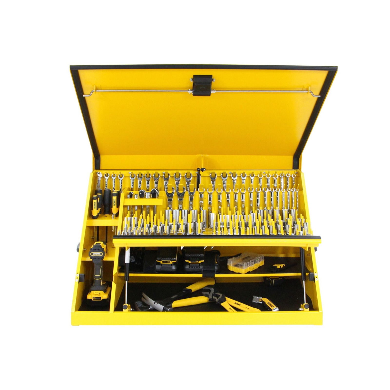 Triangle Portable Multi-Tier Steel Tool Box with Power Outlet, 36-in M4R8 - product image 7