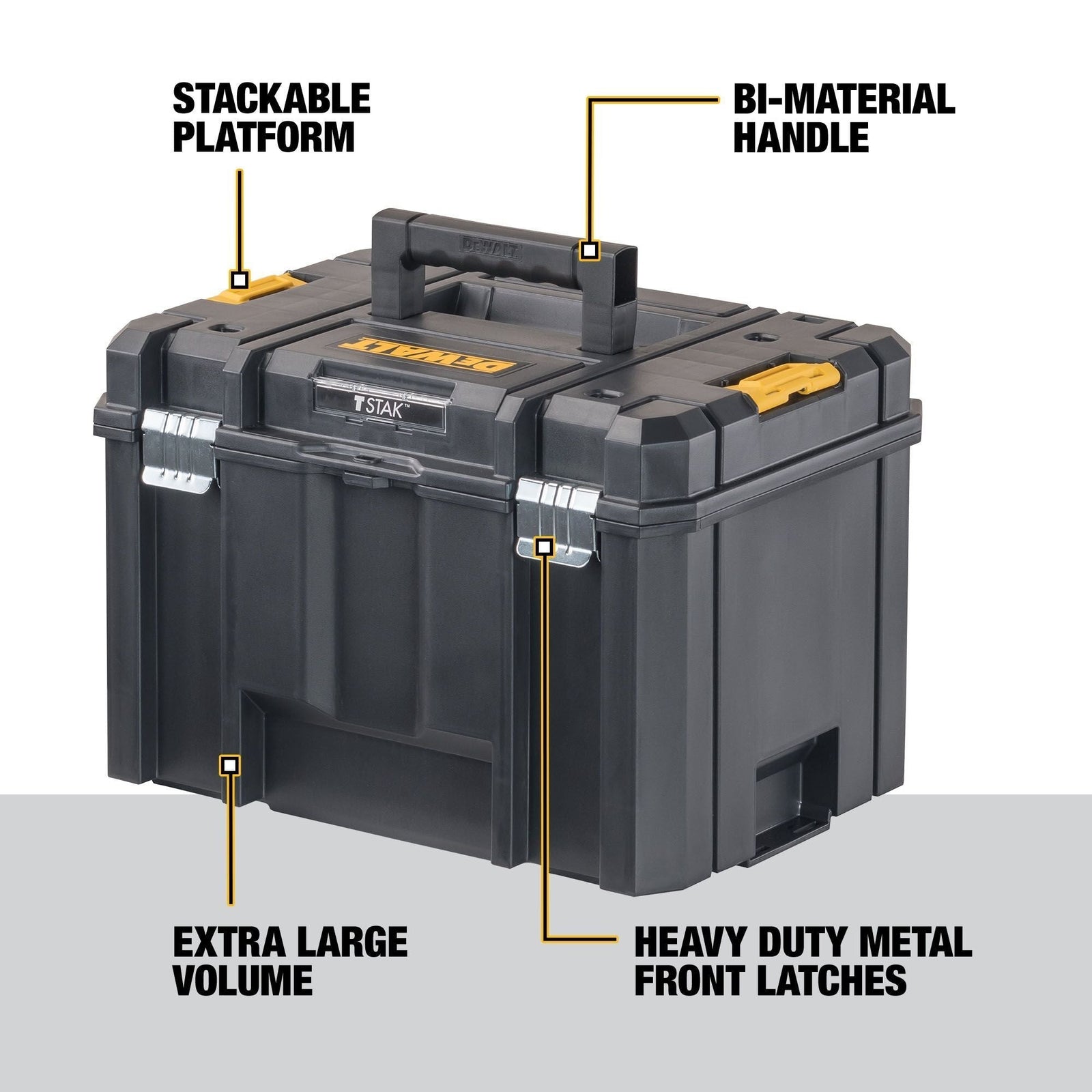 TSTAK Deep Box with Flap Top and Removable Tray M9R4 - product image 5