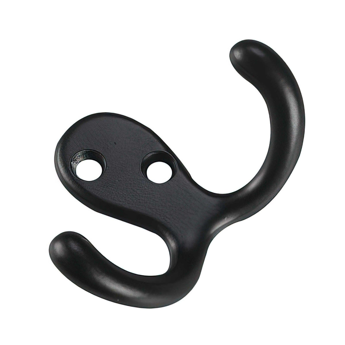 Double Wardrobe Hook, Matte Black, 4pk Y0V7 - product image 1