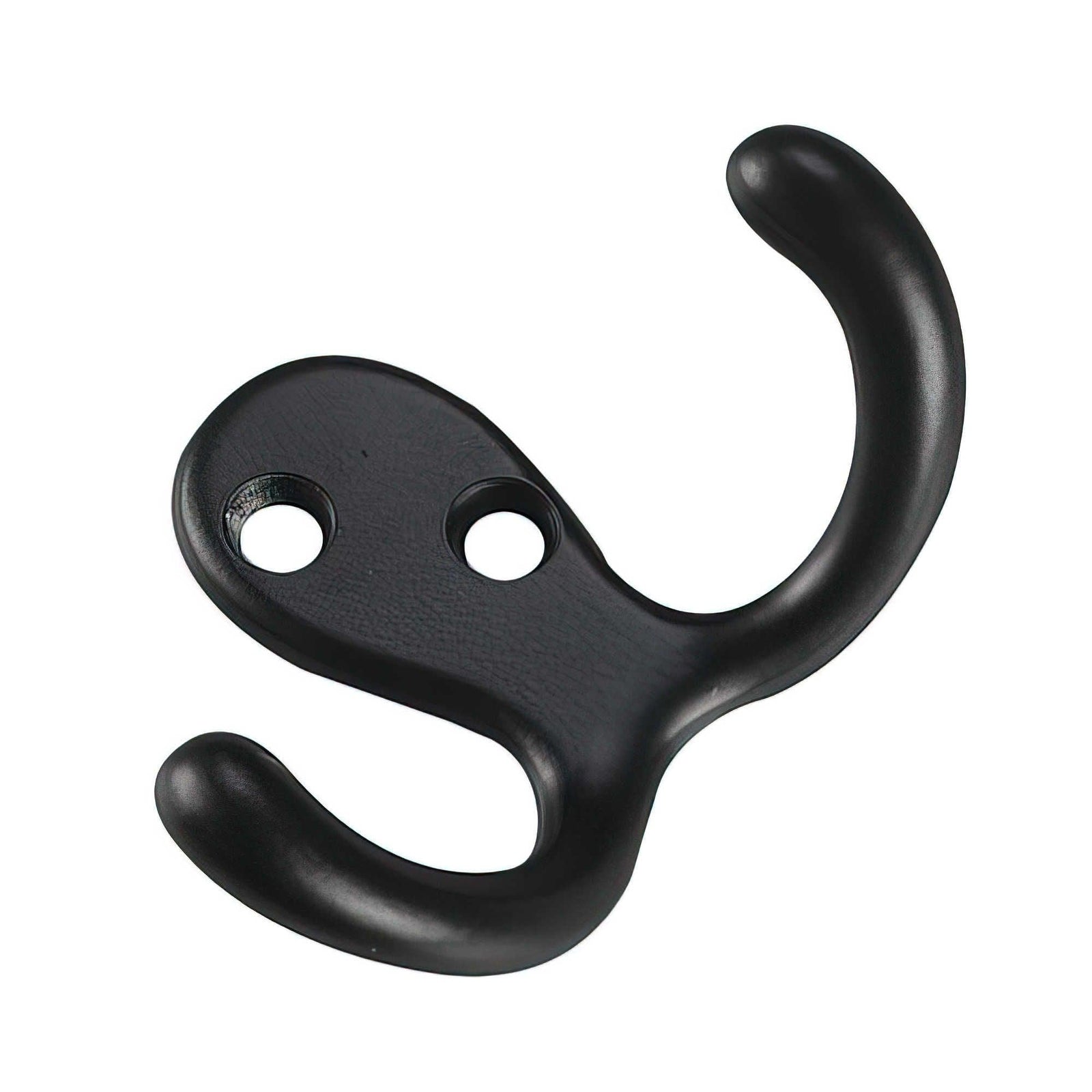 Double Wardrobe Hook, Matte Black, 4pk J2K0 - product image 1