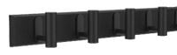 4 Hook Rack, Black B6M9 - product image 1