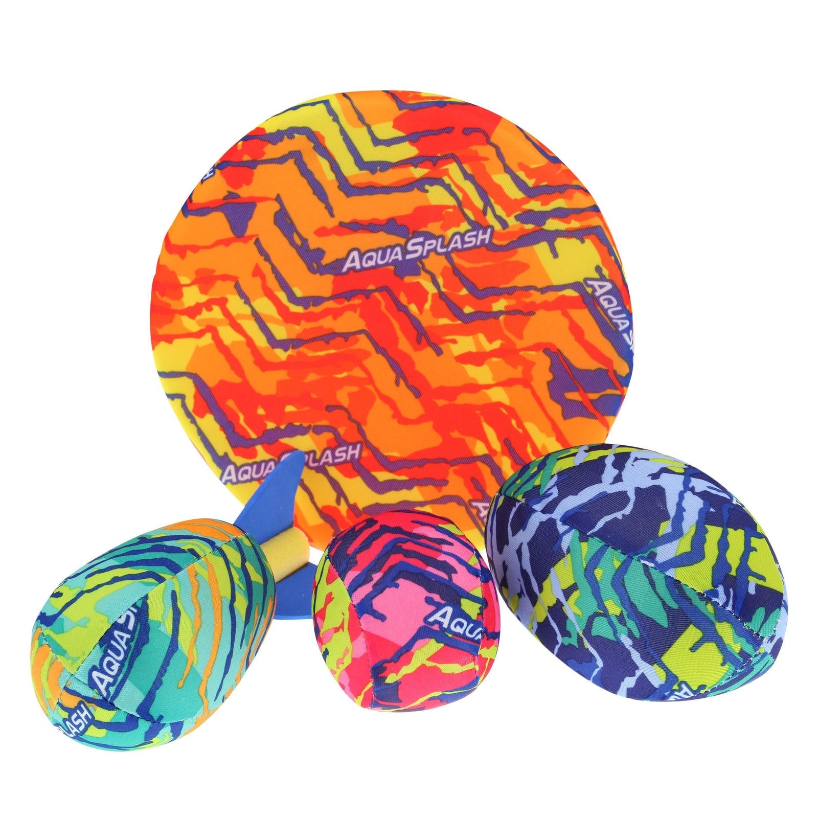 n' Drench Pool Kids' Splash Ball Set, Multi-Coloured, 4-pk, Ages 3+, for Beach/Pool Fun Activities Z0R2 - product image 1