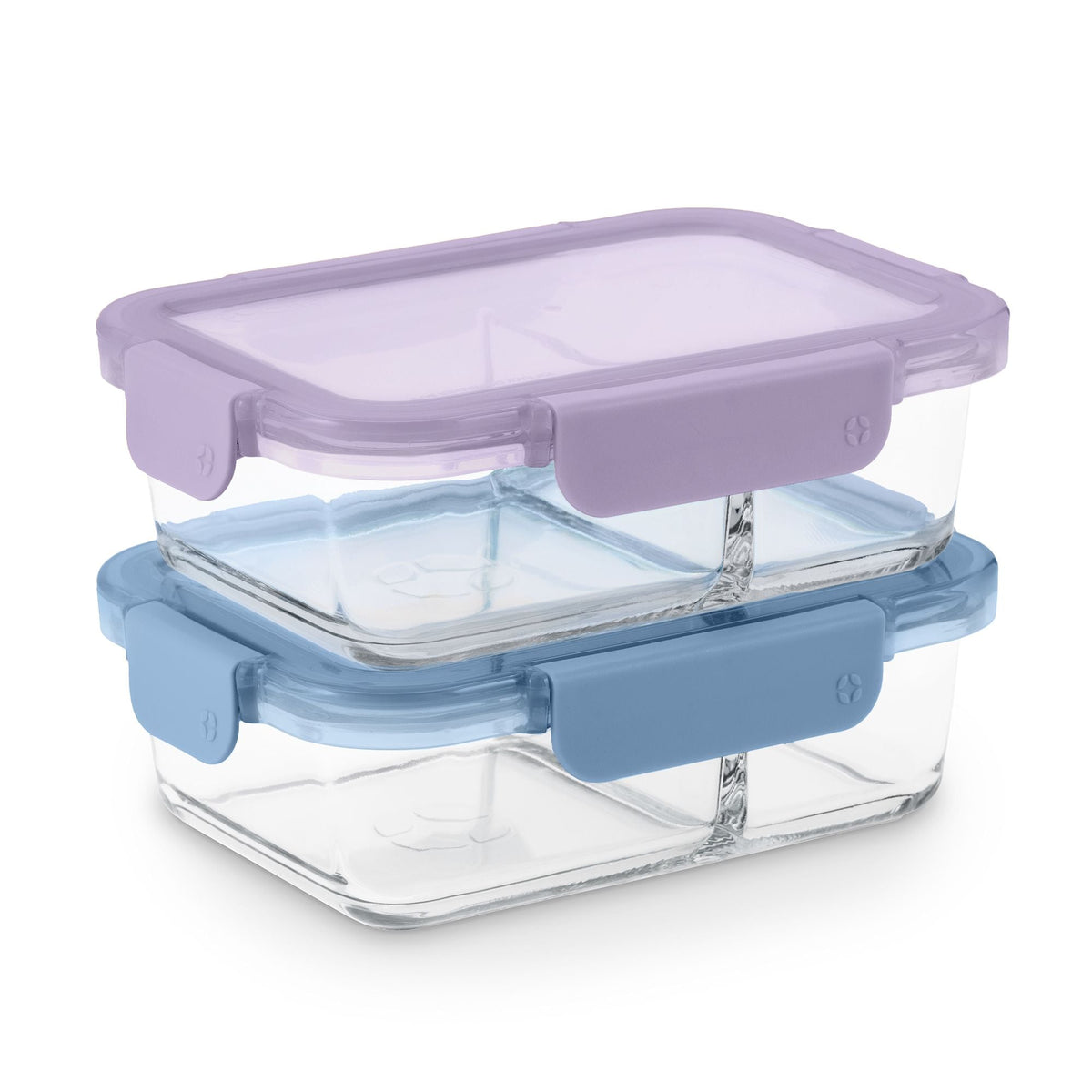 Colour-lock Divided Meal Prep, 3.4 Cup, 2-pk S8M7 - product image 1