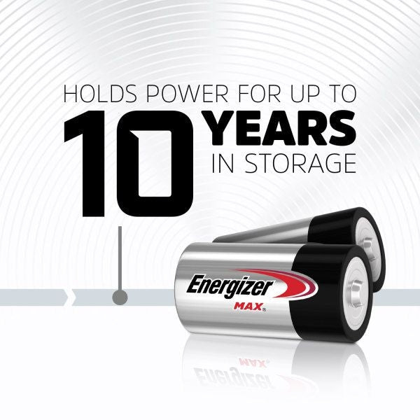 Max 2-pk C Alkaline Batteries, Long Lasting, All Purpose R5Y1 - product image 4