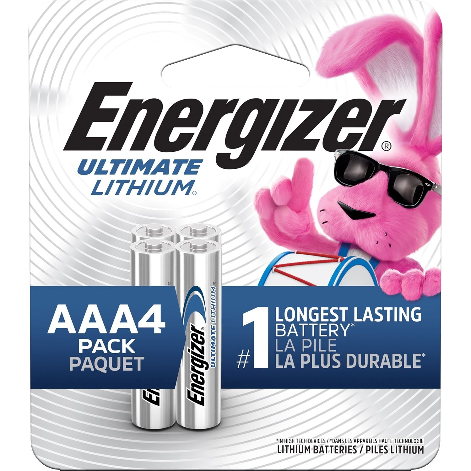 Ultimate Lithium AAA Batteries, 4-pk E3J5 - product image 1