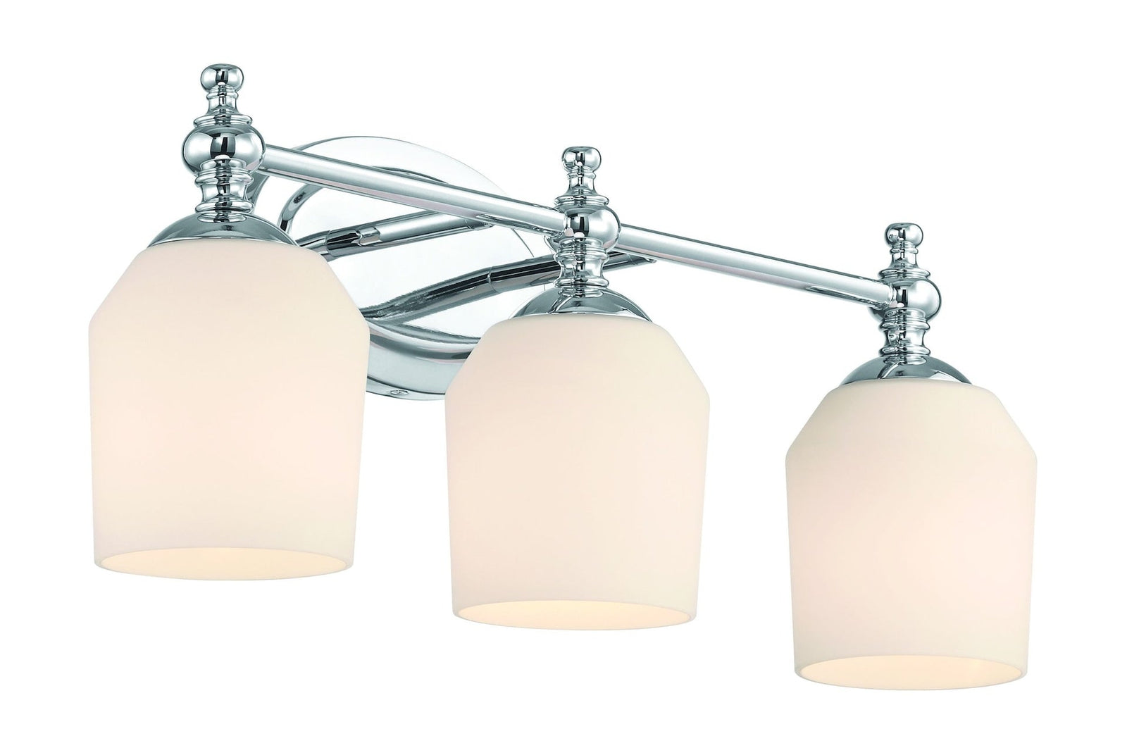 3 Light Vanity Light with Etched Shades B1V0 - product image 1