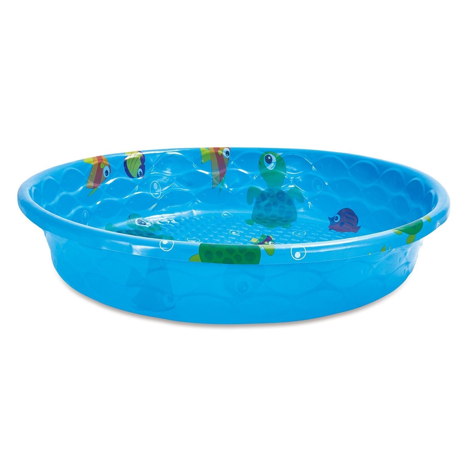 Lightweight Round Plastic Wading Pool, 59 x 11.4-in, Ages 3+ U6Z3 - product image 1