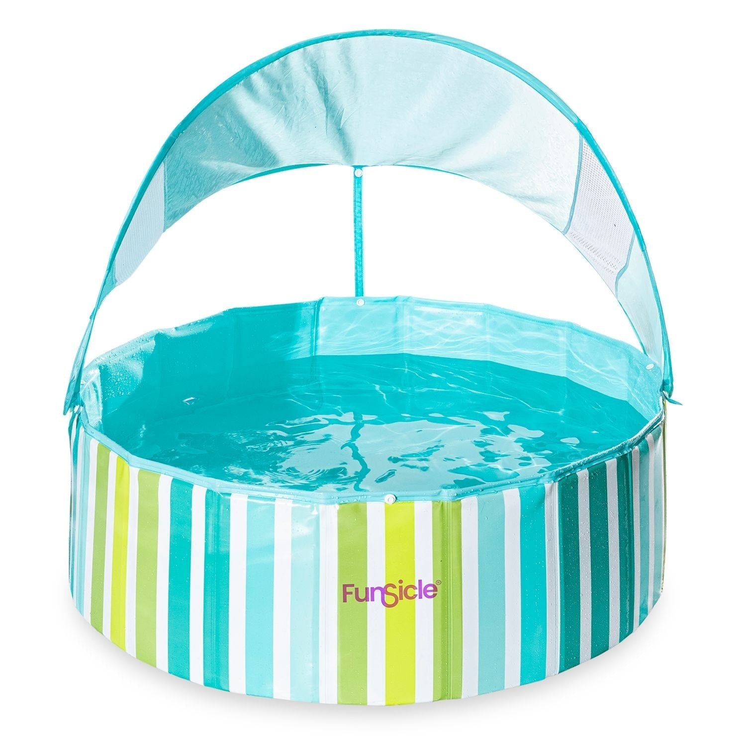 Shaded Striped Fun Fold Pool, Ages 2+ H4N8 - product image 1