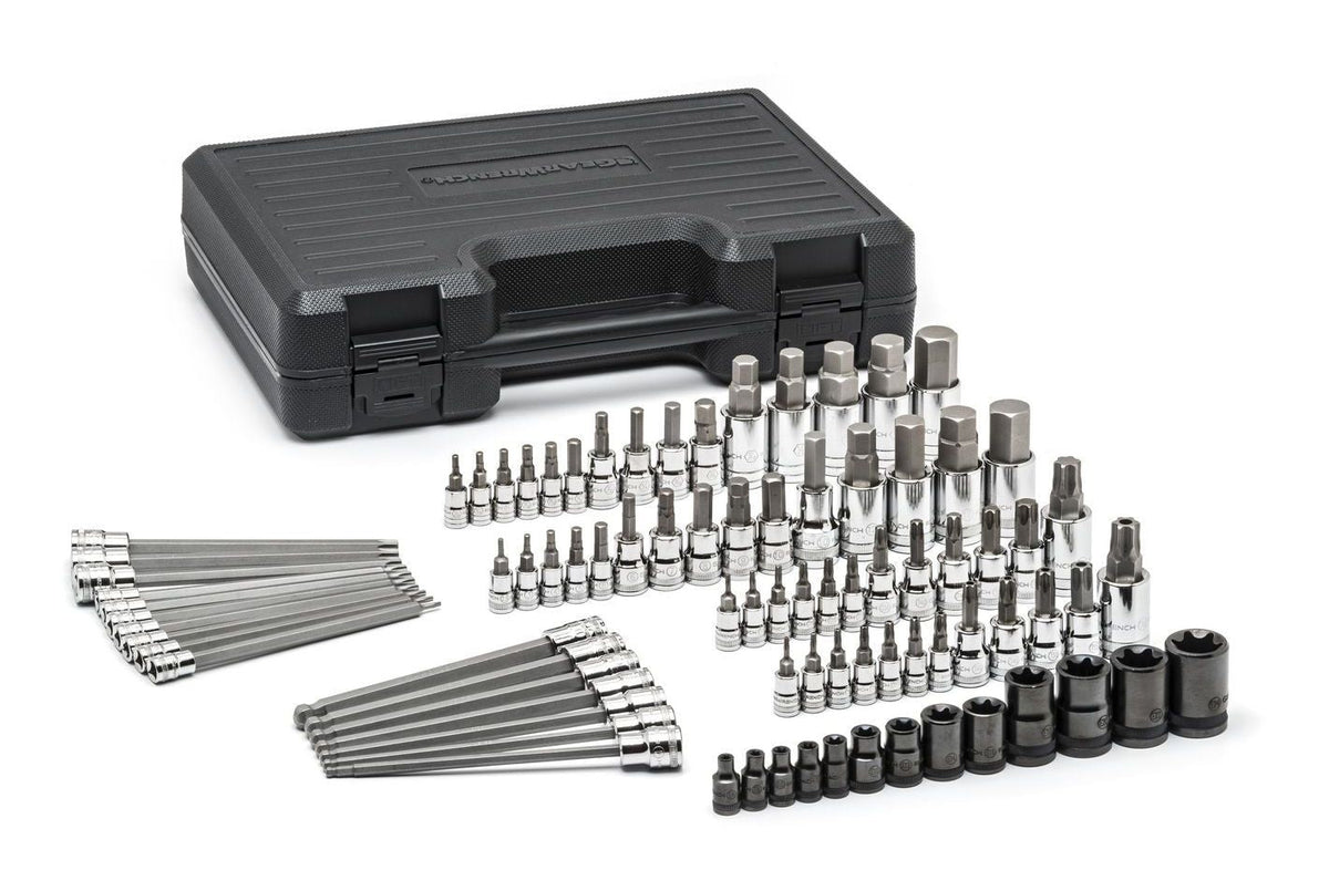 Bit Socket Set, 84-pc, SAE/Metric M9H6 - product image 2