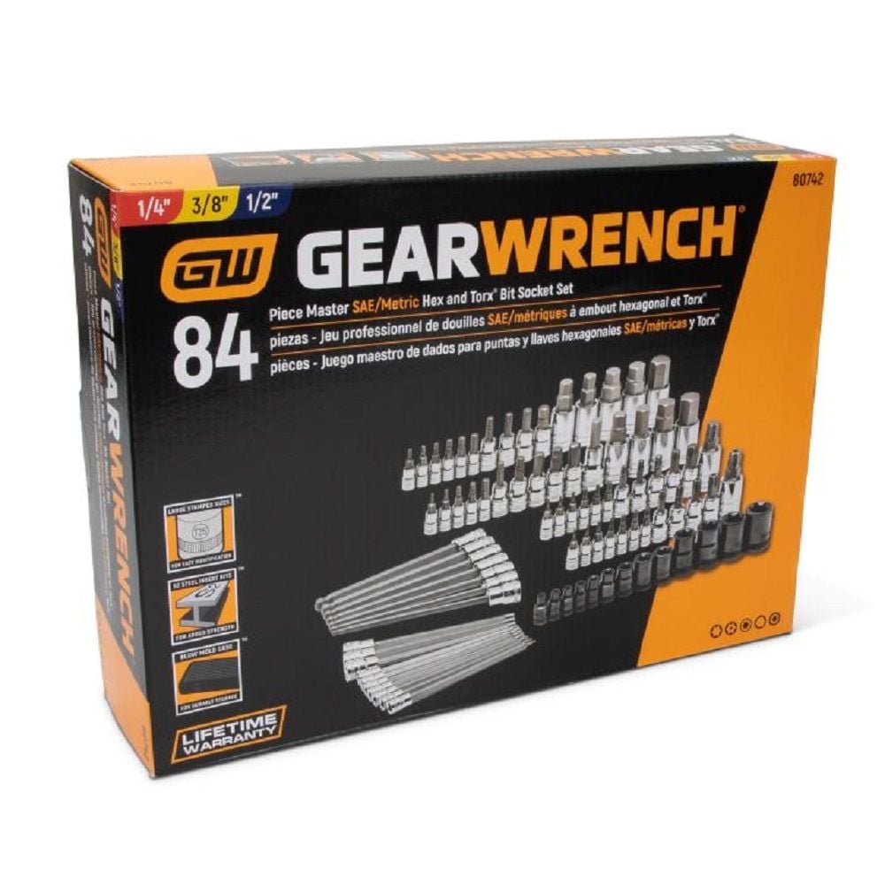 Bit Socket Set, 84-pc, SAE/Metric M9H6 - product image 3