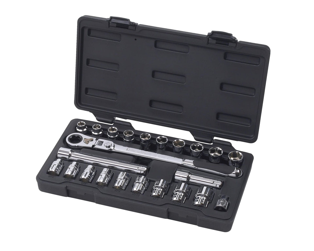 Pass-Thru 3/8-in Drive Socket Set 23-pc, SAE/Metric L2Z2 - product image 3