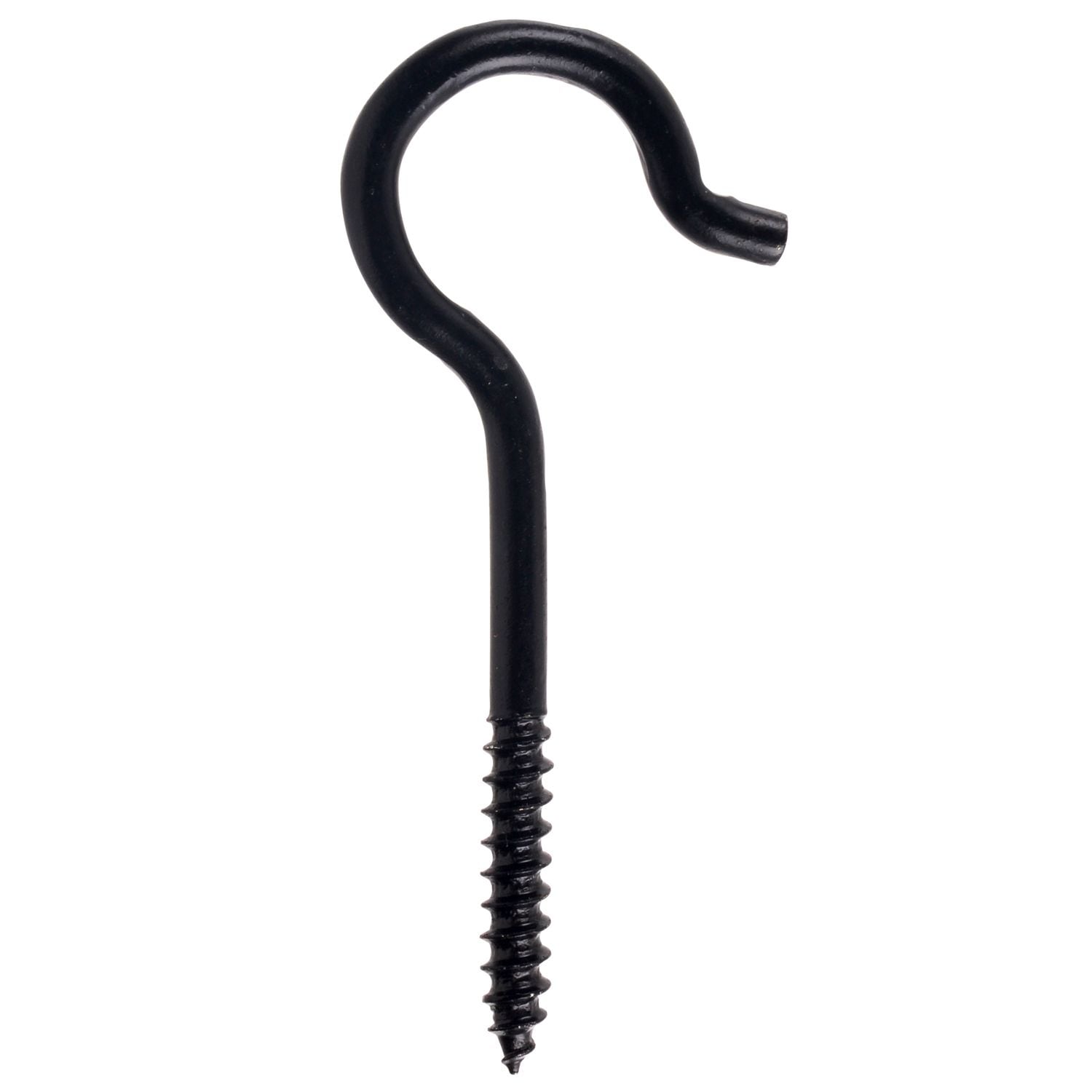 Screw Hook, 3-3/8-in, Black Q7D0 - product image 1