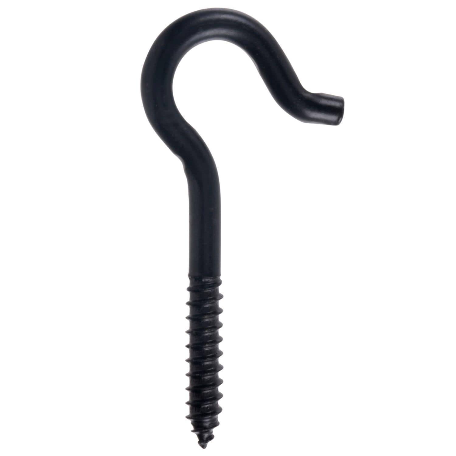 Screw Hook, 3/8 x 4-7/8-in, Black S3Q4 - product image 1