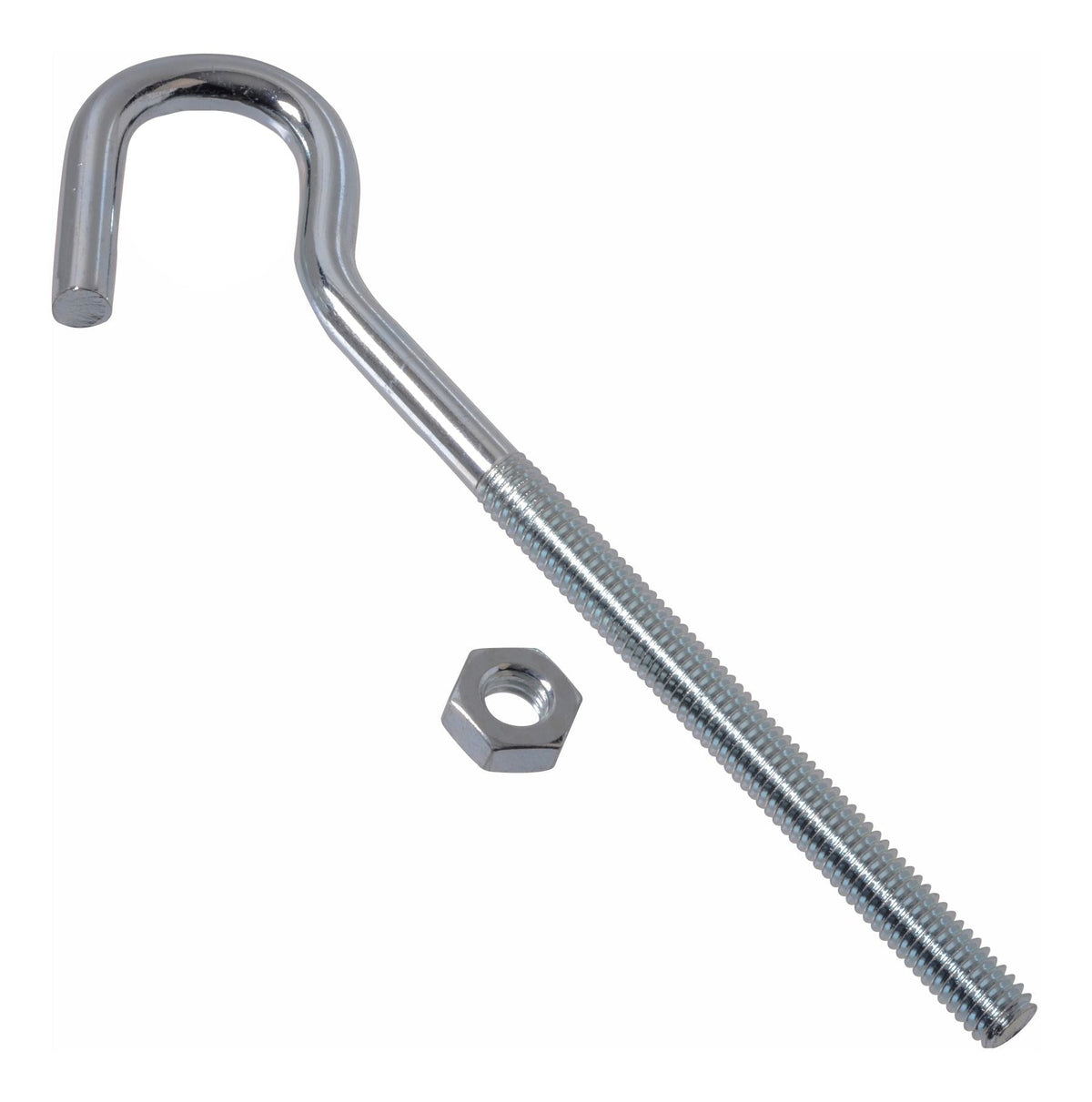Zinc-Plated Lag Bolt Clothesline Hook, Corrosion Resistance, 7-1/4-in M2Q2 - product image 1