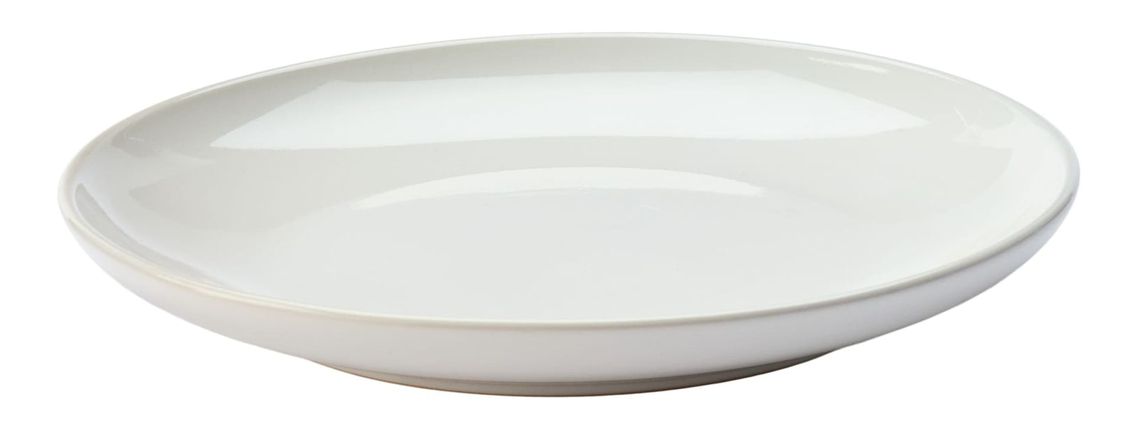 Essential Coupe Stoneware Side Plate, 1-pc, Bright White J6P2 - product image 1