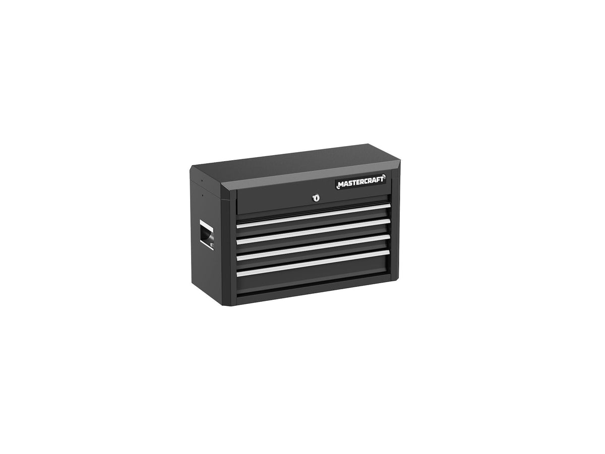 4-Drawer Tool Storage Chest with Liners, Black, 24-in X2A5 - product image 2