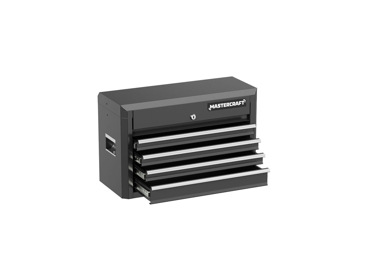4-Drawer Tool Storage Chest with Liners, Black, 24-in X2A5 - product image 4