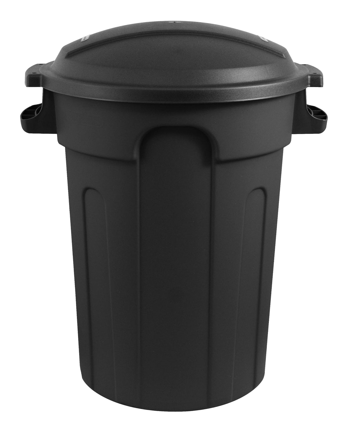Plastic Circular Garbage Can, Black, 80-L R6U8 - product image 2
