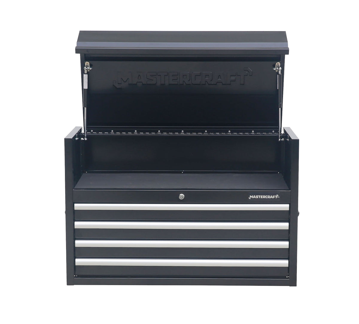 Powder-Coated Steel Tool Chest with Liners, Black, 36-in N9K9 - product image 1