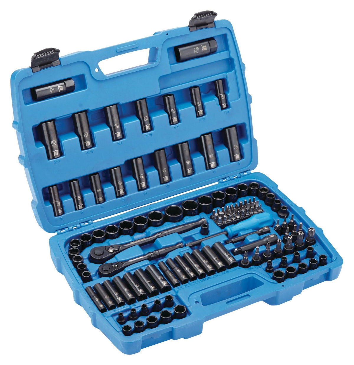 Socket Set, 122-pc, SAE/Metric, CRV, Black Steel Finish T4Y1 - product image 5