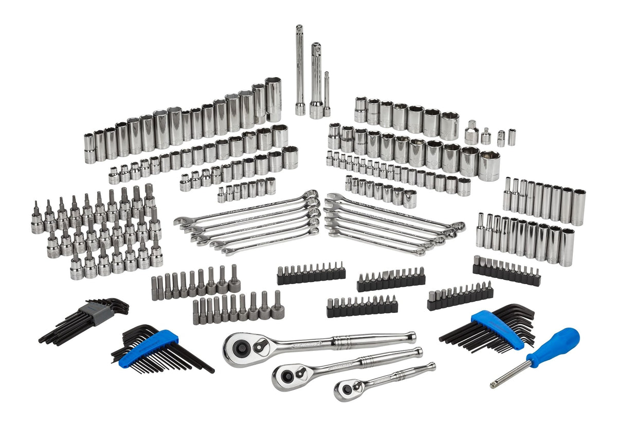 Socket Set, 270-pc, SAE / Metric, CRV, Nickel-Chrome Plating K4P7 - product image 7
