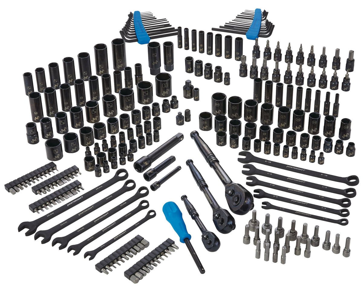 Socket Set, SAE/Metric, CRV, Black Steel Finish, 260-pc S4M5 - product image 3