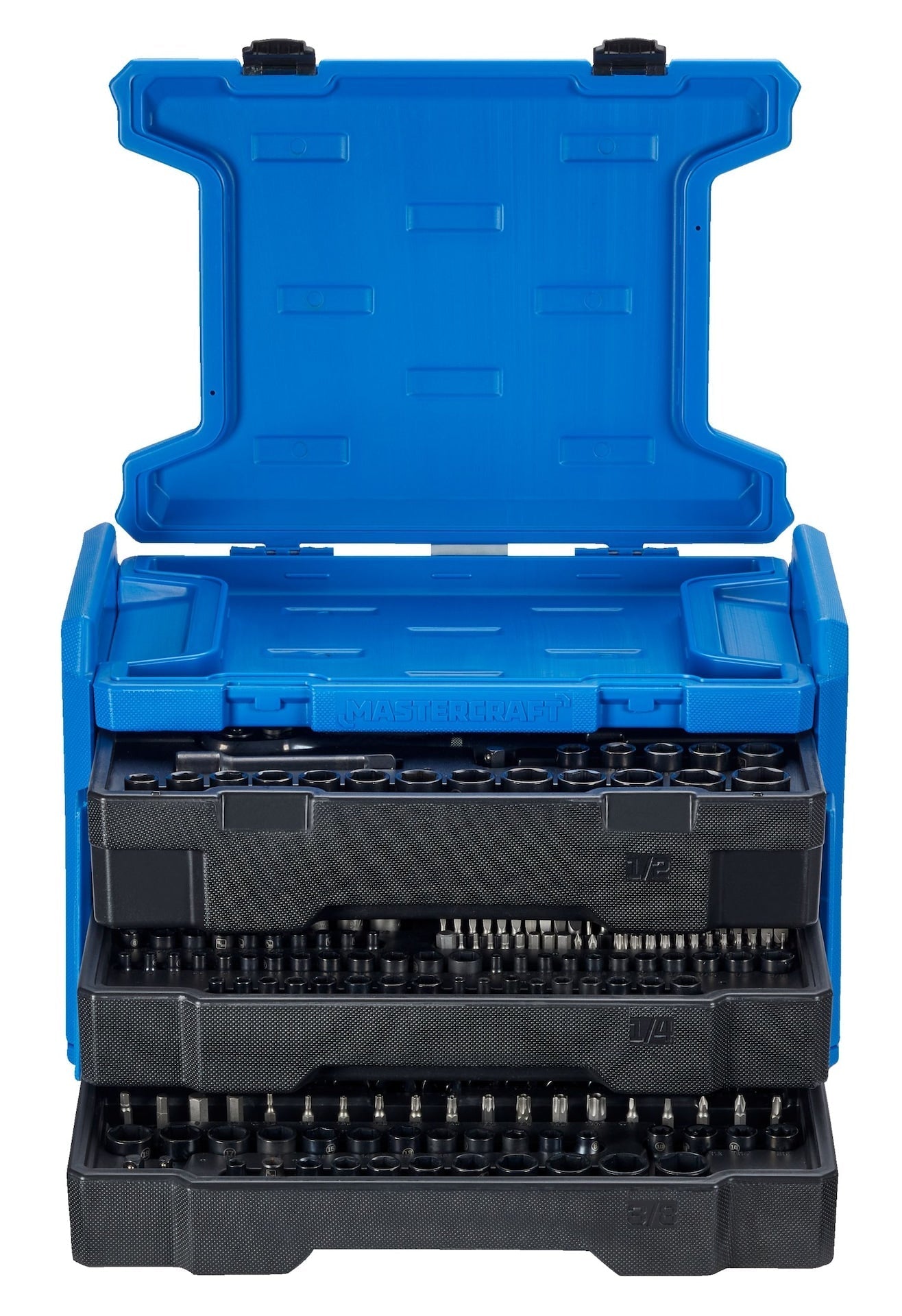Socket Set, SAE/Metric, CRV, Black Steel Finish, 260-pc S4M5 - product image 5