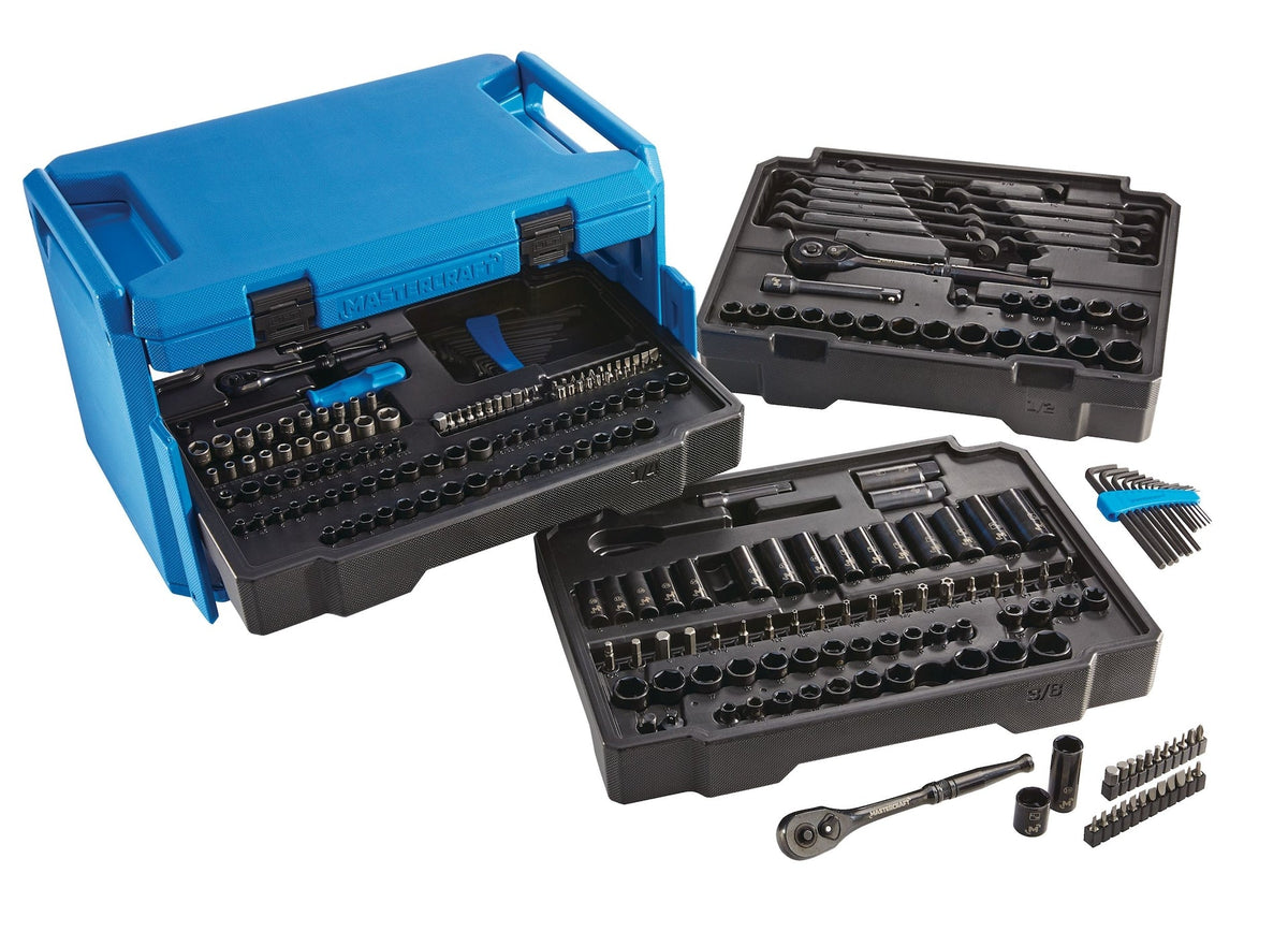 Socket Set, SAE/Metric, CRV, Black Steel Finish, 260-pc S4M5 - product image 8