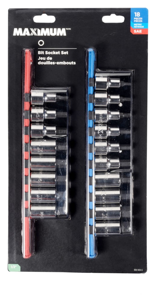 1/2-in Drive Hex Bit Socket Set, 18-pc X4A2 - product image 2