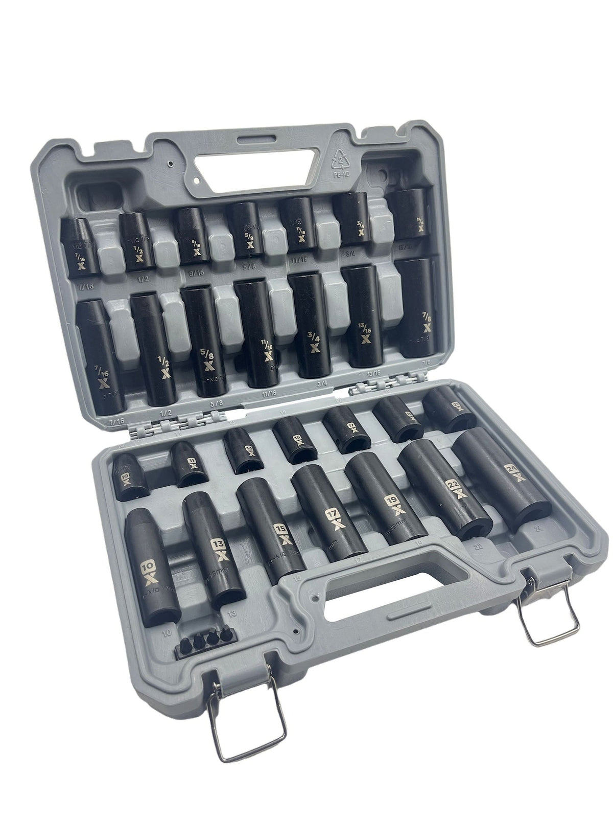 1/2-in Drive Professional Grade Impact Socket Set, 28-pc, CRMO R3U4 - product image 2