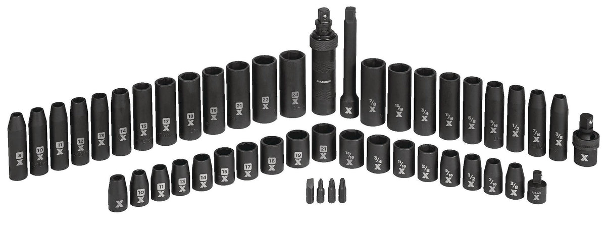 1/2-in Drive Professional Grade Impact Socket Set, 48-pc, CRMO E5H7 - product image 3
