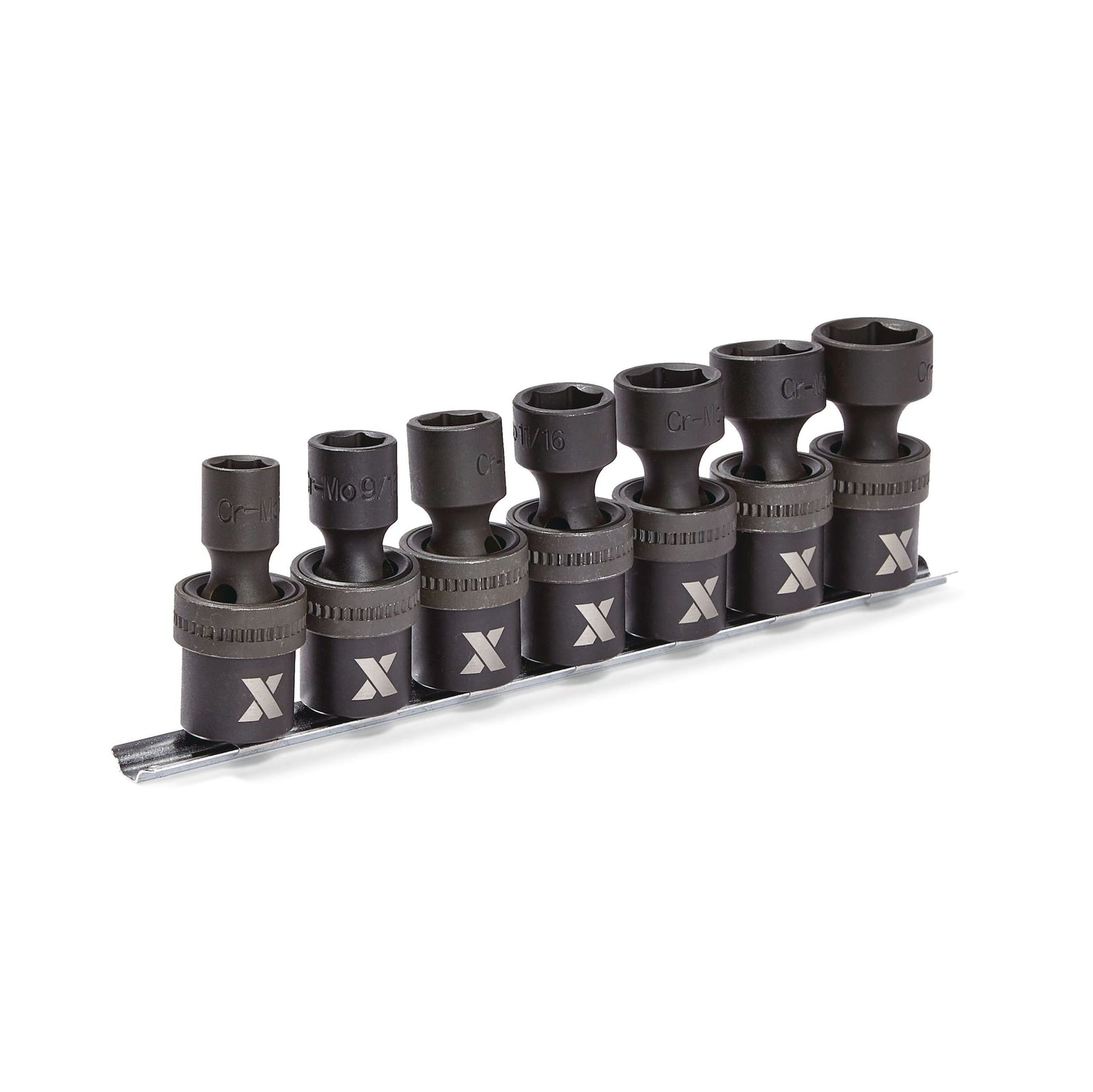1/2-in Drive Swivel Impact Socket Set, 7-pc, SAE, Cr-Mo I3J9 - product image 1