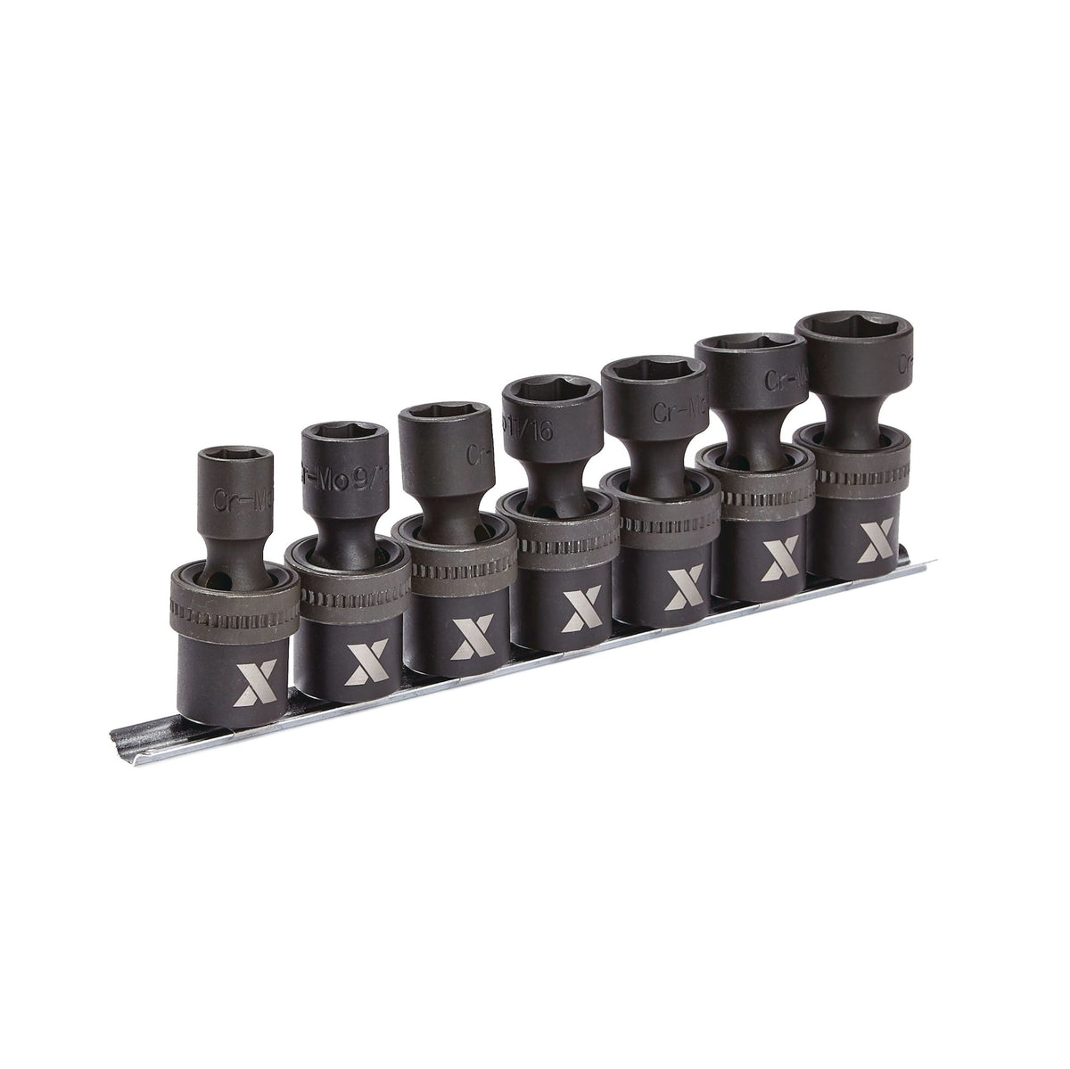 1/2-in Drive Swivel Impact Socket Set, 7-pc, SAE, Cr-Mo I3J9 - product image 2